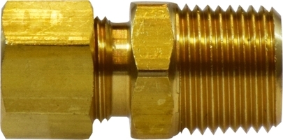 F.18189 3/8 X 3/8 COMP X MIP ADAPTER