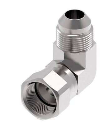 F.2071.16.16S 2071-16-16S | 37° JIC FLARE SWIVEL/37° JIC FLARE 90° ELBOW ADAPTER | -16 FEMALE