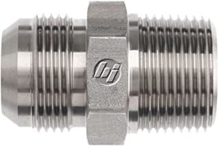 F.2404.20.20 1-1/4" JIC MALE X 1-1/4" NPTF MALE PIPE 2.45" OAL