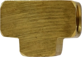 F.28025 1/4" FIP BRASS TEE (3700X4, 2203P-4, 90383)