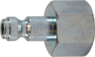 F.28501 1/4 FIP PARKER TRU STEEL PLUG FEMALE