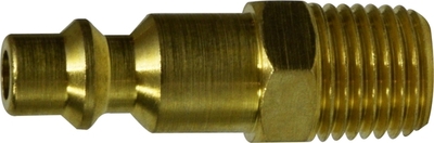 F.28546B 1/4 BODY 1/4 MMALE  IND BRASS PLUG