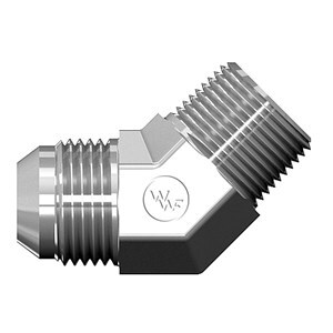 F.5355X20X24 #20 MJIC X 1-1/2" MNPT 90 DEG ELBOW STEEL