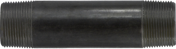 F.57121 1-1/4 X 2 BLACK STEEL NIPPLE