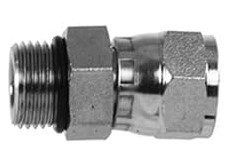 F.6402.16.12 1"X 3/4" HYDRAULIC MALE BOSS BY FEMALE JIC SWIVEL ADAPTER
