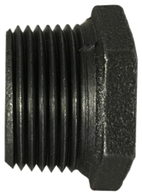 F.65.513 1 X 3/4" F-NPT 150LB BLACK STEEL BUSHING