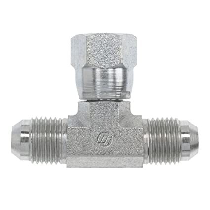 F.6600.4.4.4 04MJ-04MJ-04FJS TEE FORGE SWIVEL BRANCH TEE