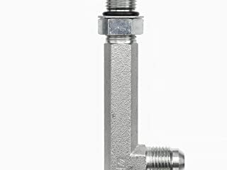F.6801.08.06.NWO.FG 90* ELBOW, 1/2'' (#8) MALE JIC 37 X 3/8' MALE ORB' (#6), STEEL