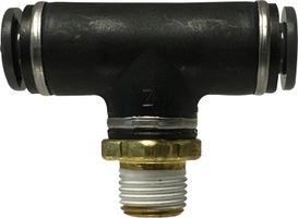 F.720604SC 3/8" TUBE X 1/4" MALE NPT DOT BRANCH TEE COMPOSITE