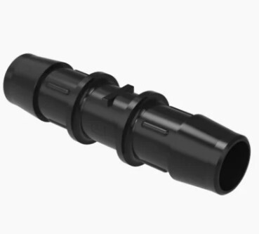 F.CO.10GFBN 5/8" ID STRAIGHT COUPLER WITHIN GLASS FILLED BLACK NYLON
