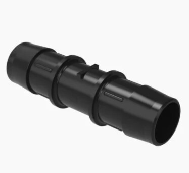 F.CO.16GFBN COUPLER- 1"X1"- STRAIGHT COUPLER 1" BARB IN GLASS FILLED BLACK NYLON.