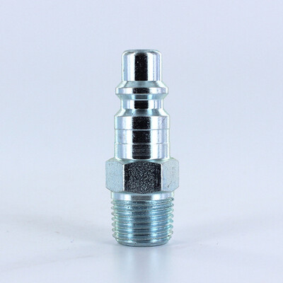 F.H2E H2E INDUSTRIAL INTERCHANGE NIPPLE, STEEL, 3/8" BODY