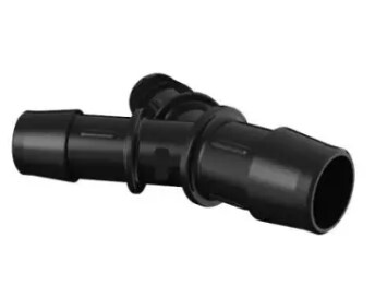 F.RY10.12GFBN 5/8 X 3/4" REDUCTION WYE (Y) GLASS FILLED BLACK NYLON