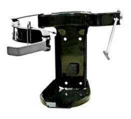 FE.466541B BADGER BRIGADE (HEAVY DUTY) FIRE EXTINGUISHER VEHICLE BRACKET WITH A CORROSION RESISTANT BLACK POLYE