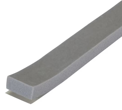 FT.66674 1/4" X 1/2" FOAM TAPE W/ADHESIVE ONE SIDED PER ROLL