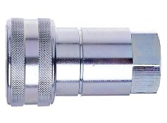 G.95611.0808 GATES QUICK DISCONNECT MALE POPPET VALVE TO FEMALE PIPE (8MPQ-8FP), 1/2-14