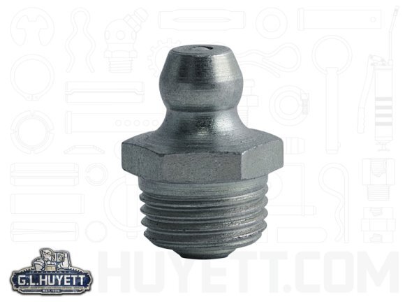 GF.H1610Z3 1/8-27 PTF SPL EXTRA SHORT STRAIGHT TAPER THREAD STEEL ZINC GREASE FITTING