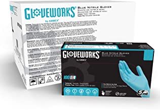 GLV.M01007 M (BLACK) 5MIL PROFERRED DISPOSABLE NITRILE GLOVES POWDER-FREE