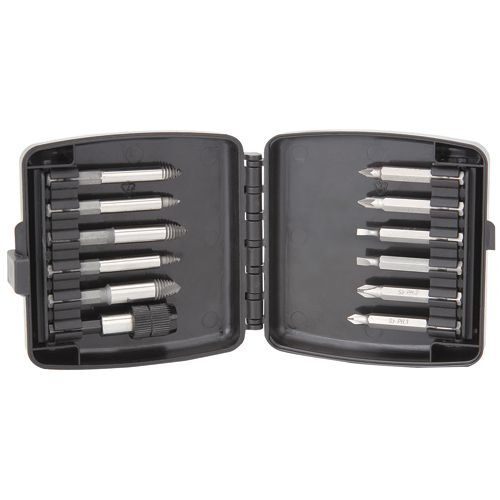 HF.95530 SCREW REMOVER AND QUICK CHANGE BIT SET, 12 PIECE