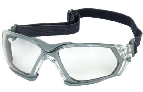 ISSI.250.54.0520 FORTIFY 3SIXTY CLEAR FOGLESS GLASSES/ GRAY GOGGLES