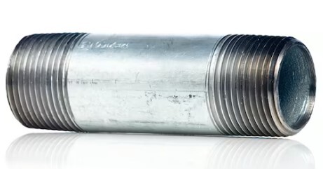 L.24047 3/4" X 8" GALV PIPE NIPPLE