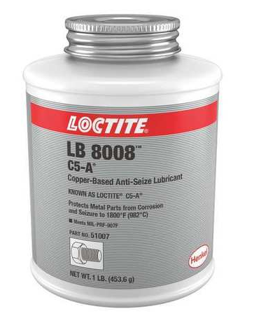 LB.8008.16 GENERAL PURPOSE ANTI-SEIZE, 16OZ ..BRUSH-TOP CAN, COPPER, PASTE