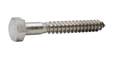 LBSS62N6.000 5/8 X 6" SS LAG BOLT