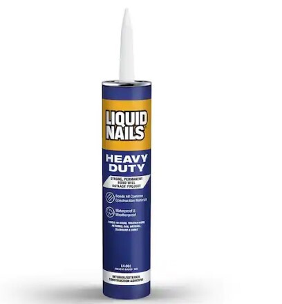 LN.901 LIQUID NAILS 10 OZ. HEAVY DUTY CONSTRUCTION ADHESIVE FOR PERMANENT BOND BETWEEN