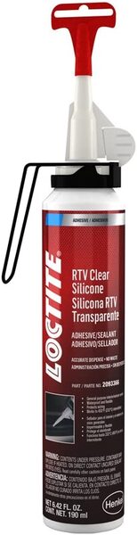 LT.209336 LOCTITE SI 595 RTV SILICONE ADHESIVE SEALANT 190ML POWER CAN-CLEAR