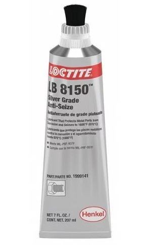 LT.7OZ8150 ANTI-SEIZE, 7 OZ, TUBE, SILVER, PASTE LB 8150 (TM)