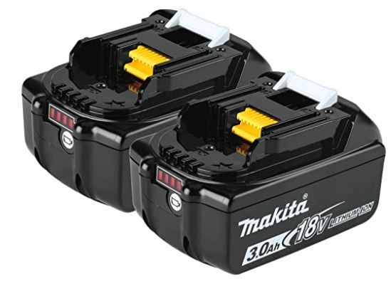MAKITA.BL1830B-2 MAKITA BL1830B-2 18V LXT LITHIUM-ION 3.0AH BATTERY 2PK