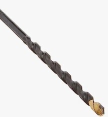MDRS25N4.000 1/4 X 4" ROUND SHANK MASONRY DRILL BIT
