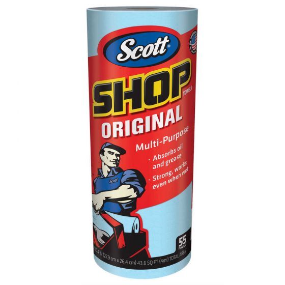 NOD.75130 75130 ROLL OF SCOTT BLUE SHOP
TOWELS