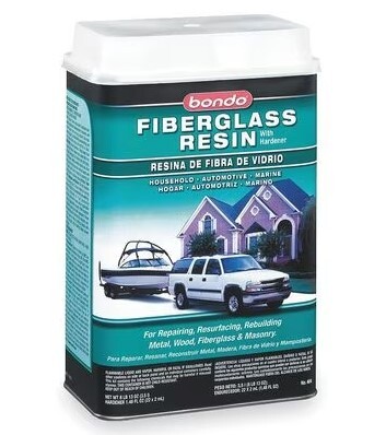 NOD.DYN404 BONDO FIBERGLASS RESIN 404 1GAL