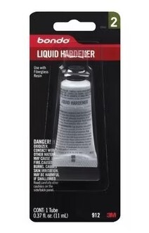 NOD.DYN912 BONDO LIQUID HARDENER, 912, .37 OZ