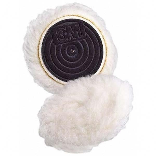 NOD.NOR.43832.EA 3" WOOL BUFFING PAD, HOOK AND LOOP NORTON