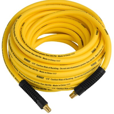 NT.RAH37N50Y DXCM012-0205 3/8 X 50' YELLOW AIR HOSE, 300 PSI
