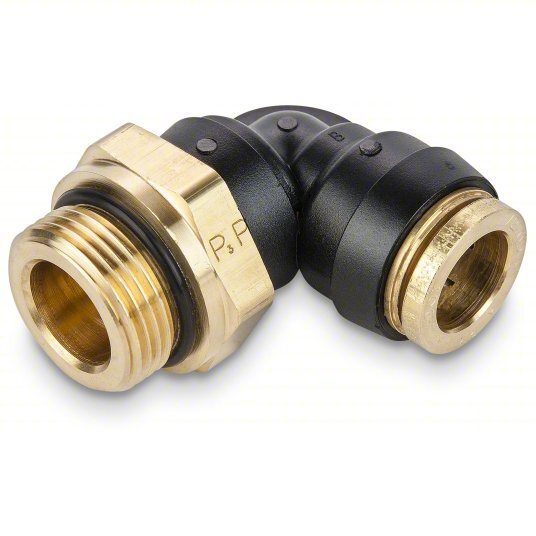 P.369PTCR-6-MA12 COMPOSITE, PUSH-TO-CONNECT X METRIC, FOR 3/8 IN TUBE OD, 12 MM PIPE SIZE, 2 1/4 IN OVERALL LG