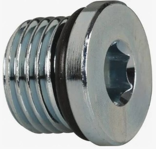 P.3HP5ON.S PIPE & PORT PLUG AND CAP HP5ON INTERNAL HOLLOW HEX PLUG SAE-ORB..3/8-24 UN/UNF-2A