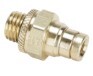 P.68PMT.4.M12 1/4 TUBE X M12X1.5 MALE METRIC PRESTOMATIC AIR BRAKE BRASS MALE CONNECTOR