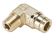 P.SRVS169PMTS.6.2 3/8T X 1/8 MNPT 90 DEG ELBOW SPECIAL ***THIS IS NON-SWIVEL ELBOW**