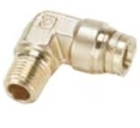 P.VS169PMTNS.10.8 5/8"T X 1/2" MNPT 90 DEG RIGID ELBOW BRASS