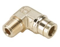 P.VS169PMTNS.8.4 1/2"T X 1/4" MNPT 90 DEG RIGID ELBOW