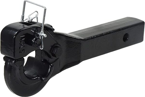 PH.864217 REYSUN TOW HITCH 864217 PINTLE HITCH HOOK WITH 2 INCH SOLID SHANK, 10000LBS CAPACITY 5 TON