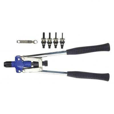 RIV.5TUW5 RIVET NUT TOOL..RIVET NUT TREAD SIZE..#10-24, 1/4"-20, 3/8"-16, 5/16"-18