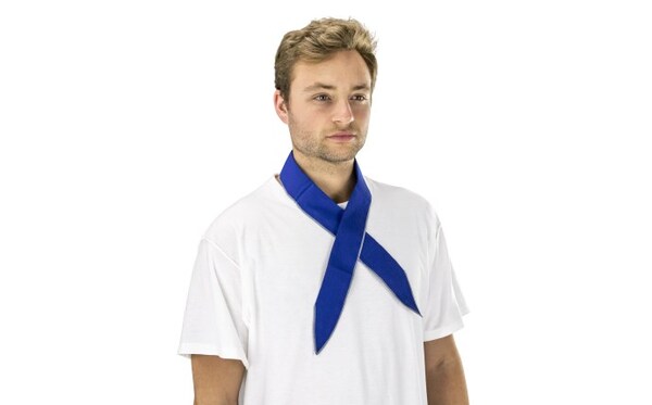 SAS.7304.01 COOLING NECK BAND BLUE