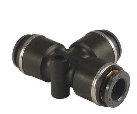 SMC.KV2T07.11 SMC KV2T07-11 CONN UNION TEE 1/4 X1/4 X3/8, KV2 FITTING COMPOSITE
