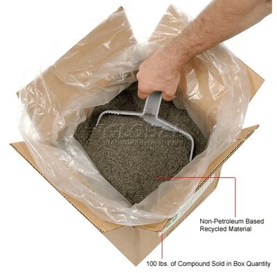SS.OBX100 100 LB BOX OIL BASED GREEN FLOOR SWEEP