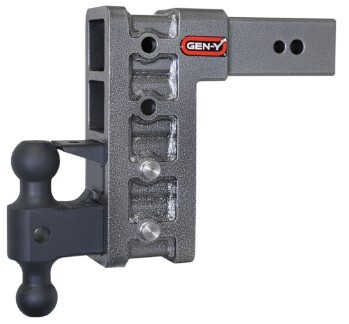 TOOL.32KDROPHITCH MEGA-DUTY 32K DROP HITCH ..3" RECEIVER..9" DROP (4 ADJUSTABLE POSITIONS) ..INCLUDES VERSA-BALL & PIN