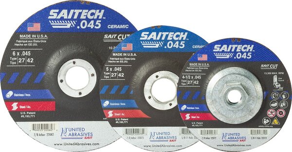 UA.23319 4-1/4" X .045 X 5/8-11 CUT-OFF WHEEL